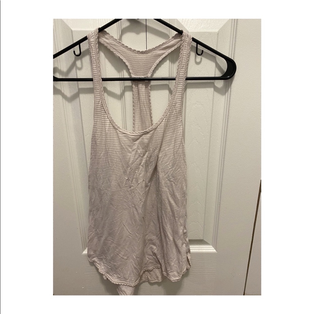 Lululemon Size 2 Tanktop White